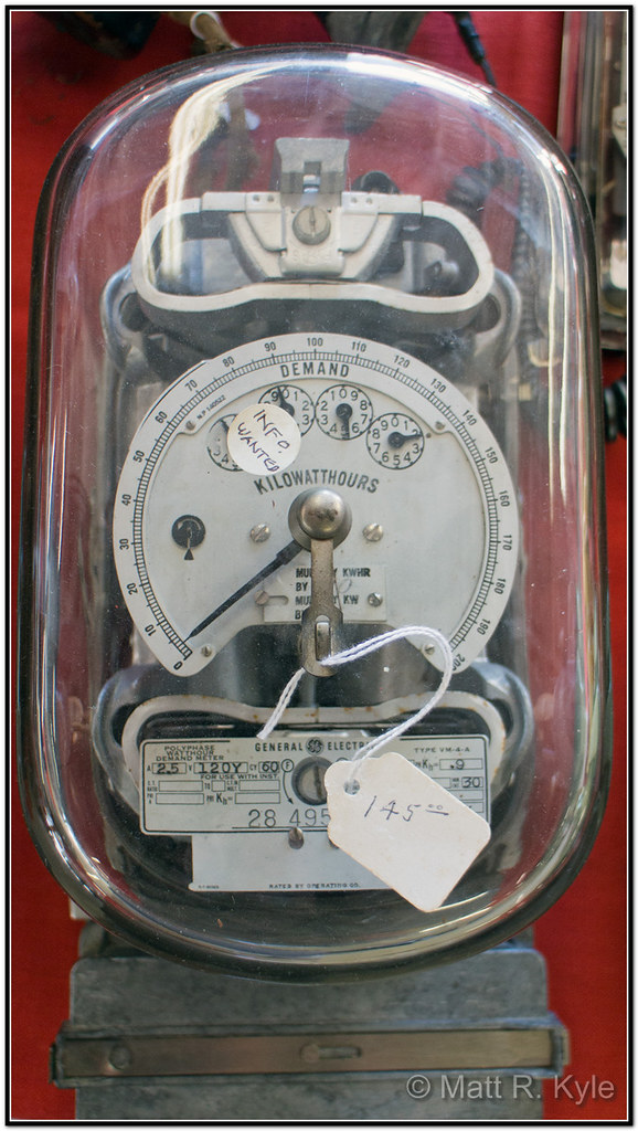 Vintage Westinghouse Electric Meter mrkyle229 Flickr