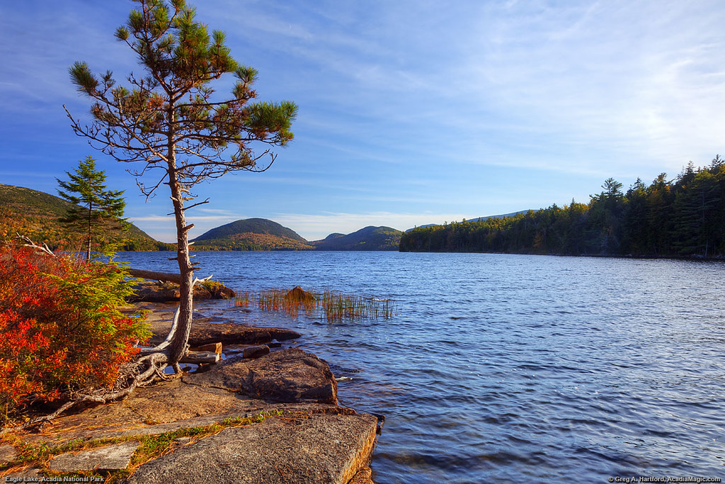 Acadia National Park, Maine This image of Eagle Lake was c… Flickr