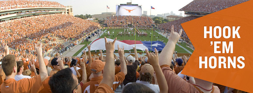 Ut Austin Hook Em Horns Football Facebook Cover Photo Flickr