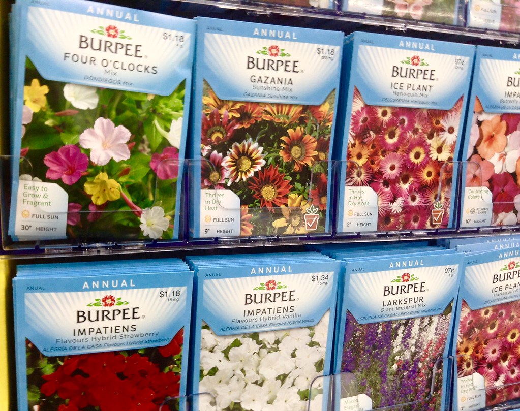 Burpee Flower Seeds Burpee Flower Seeds Packs, 1/2015, Wal… Flickr