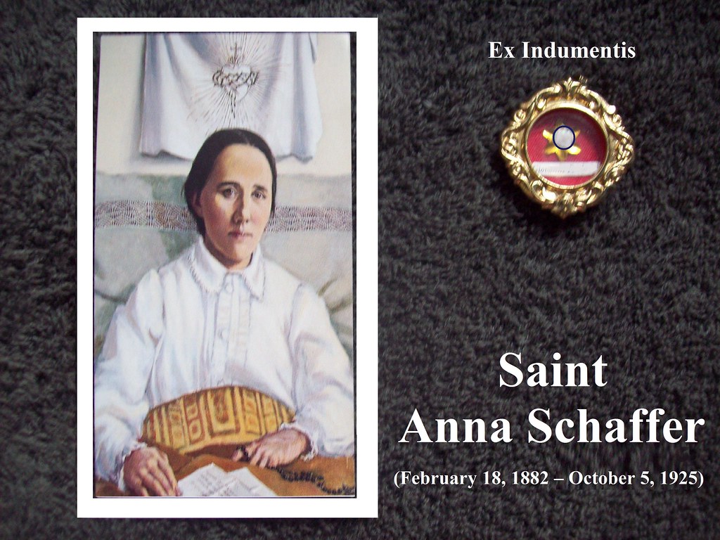 Saint Anna Schäffer Anna Schäffer (1882 1925) Mystic and… Flickr