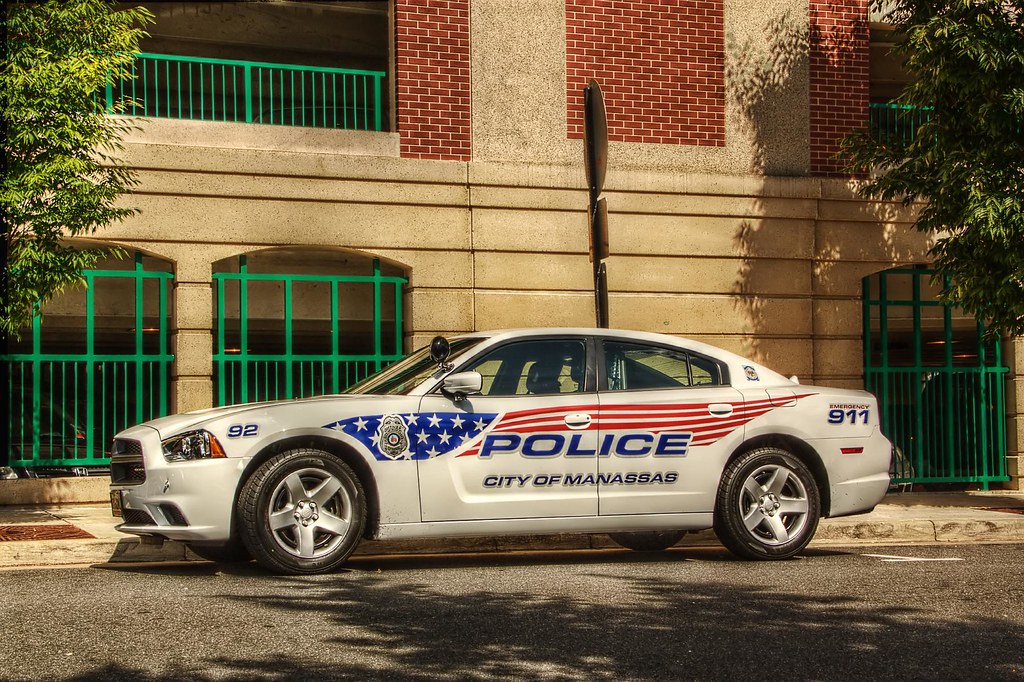 Manassas City Police Dodge Charger Ran into this walking h… Flickr