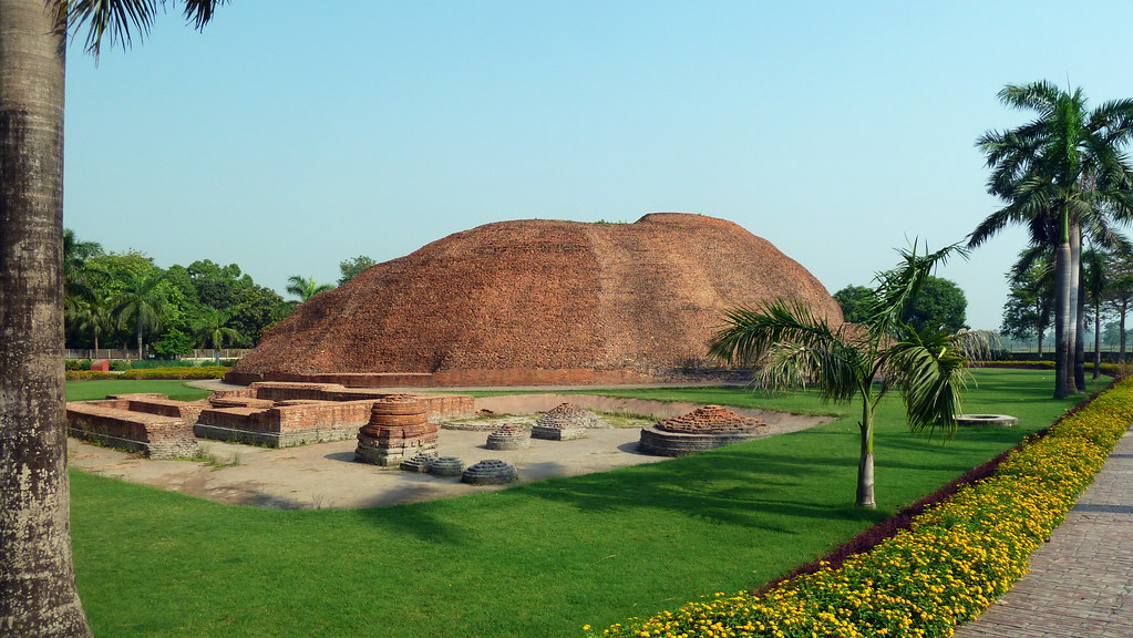 India Uttar Pradesh Kushinagar Ramabhar Stupa 44 Flickr