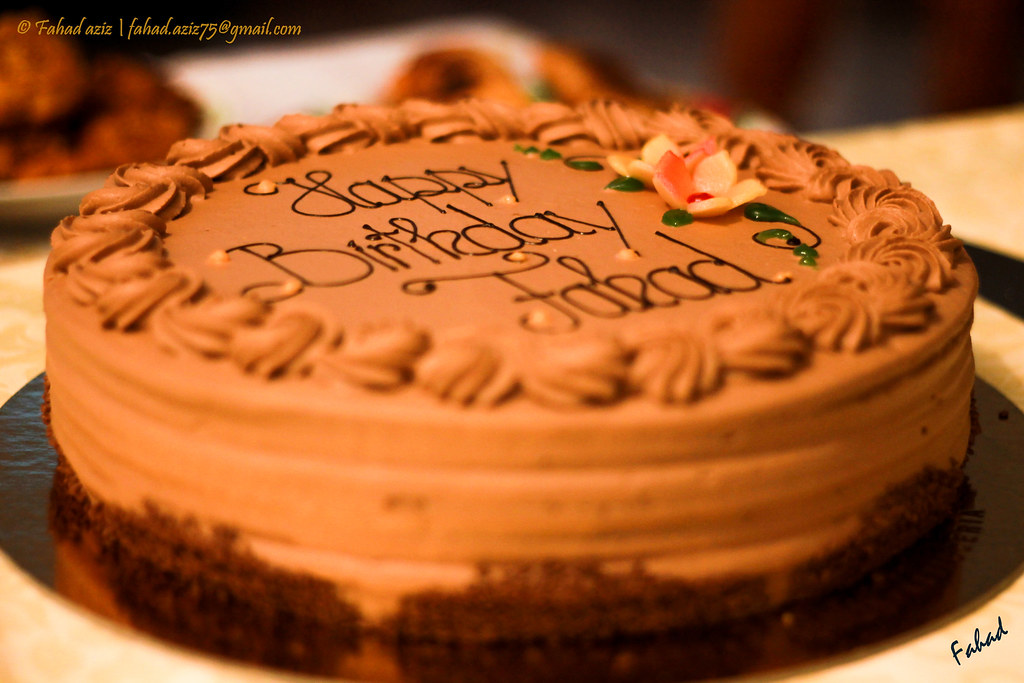 My birthday cake for 2013! Fahad aziz Flickr