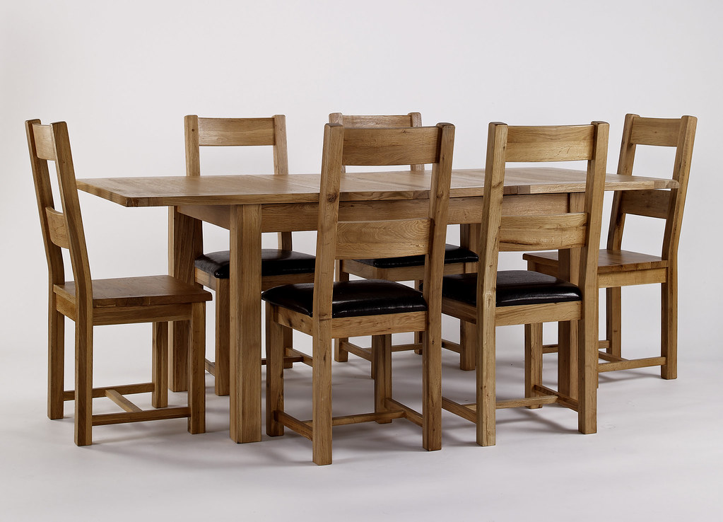 Westbury_Reclaimed_Oak_Extending_Dining_Table_And_6_Chairs… Flickr