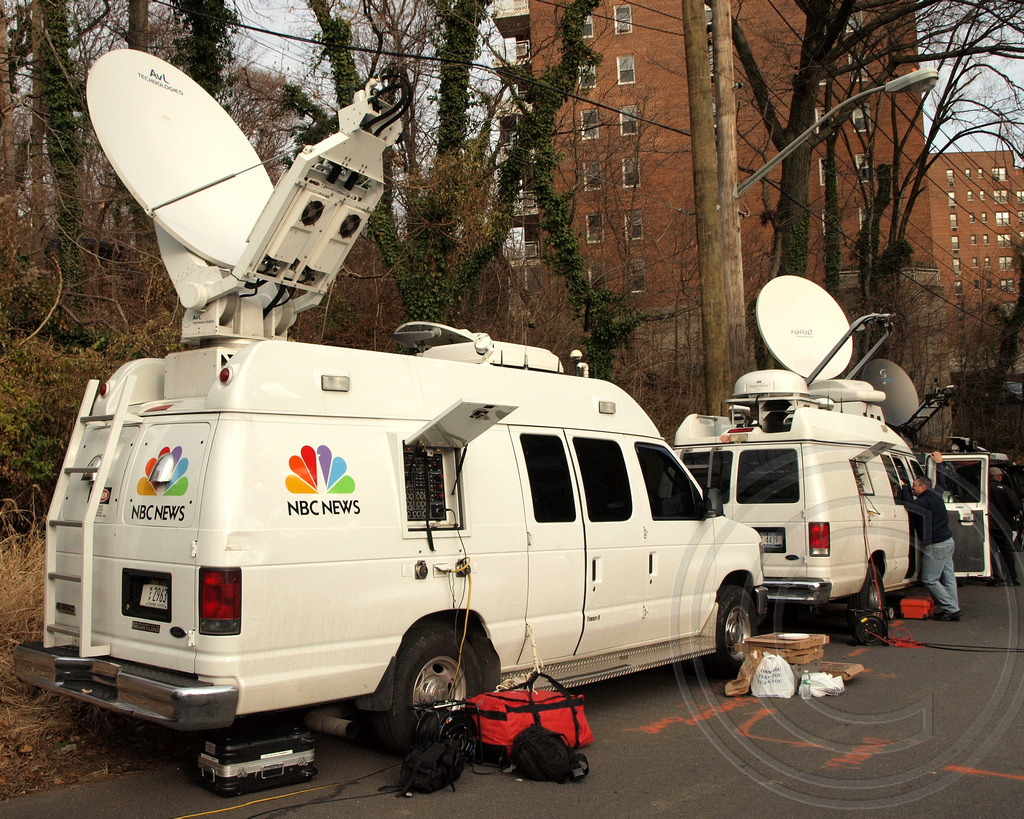 NBC News Satellite Truck, Deadly MetroNorth Passenger Tra… Flickr
