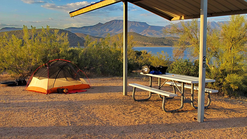 Roosevelt Lake Windy HIll Campground campsite 20 Flickr