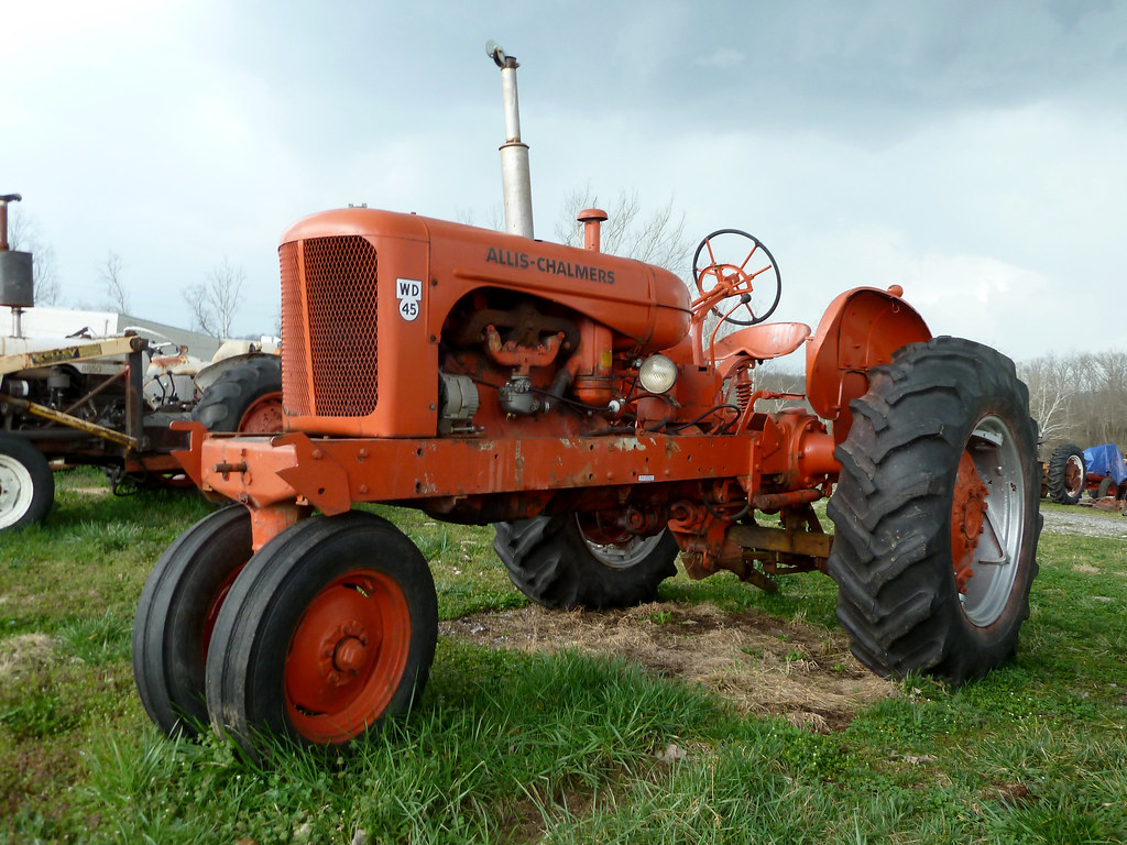 19531957 AllisChalmers WD 45 Farm Tractor Vevay, Indiana… Flickr