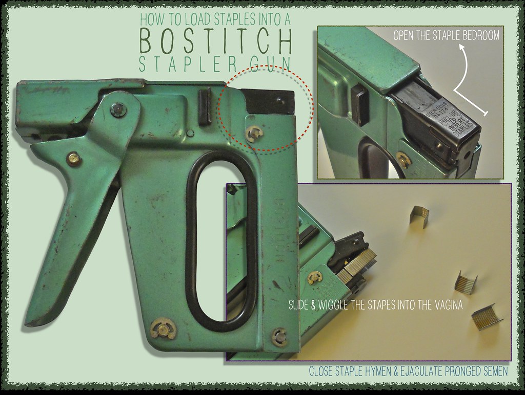 Bostitch Staple Gun It'd been quite awhile since i used th… Flickr