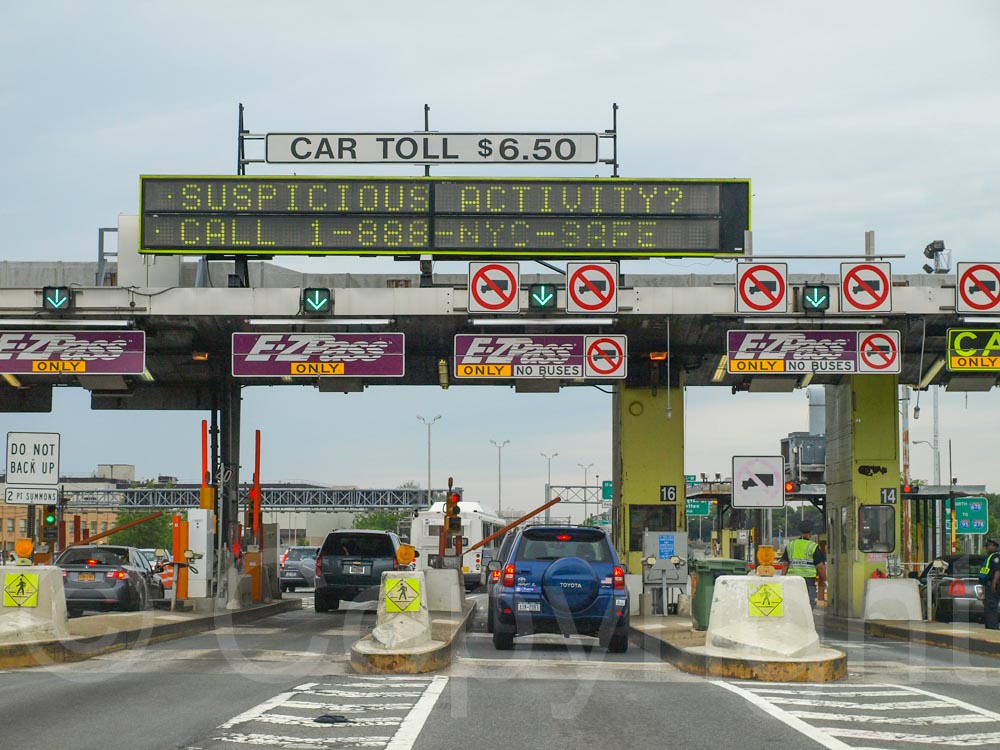 BronxWhitestone Bridge Toll Plaza, Bronx, New York City