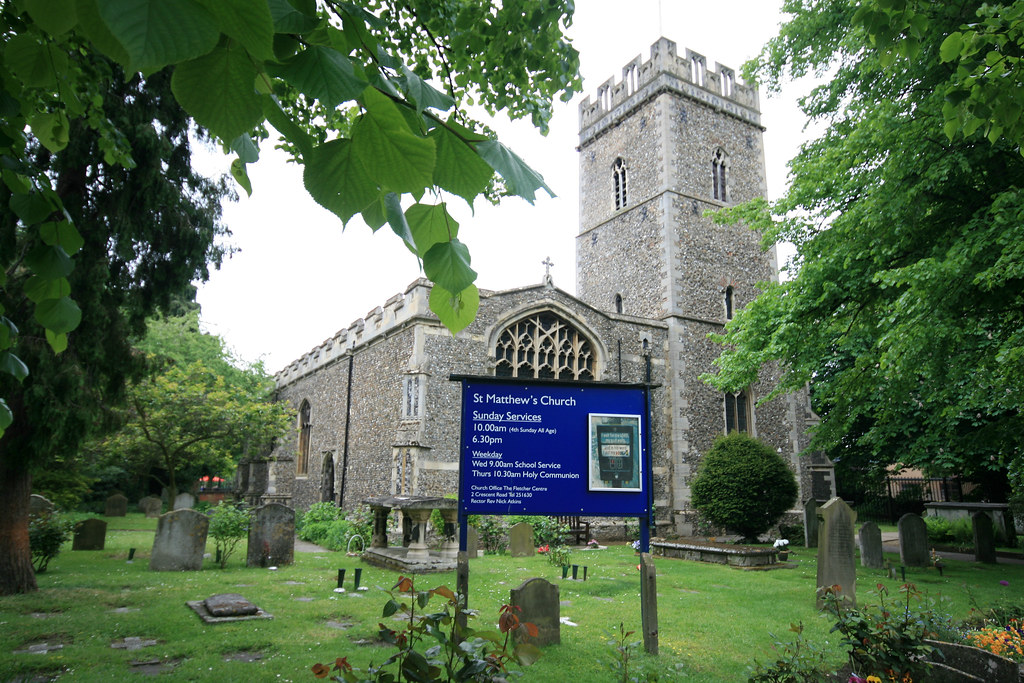 St Matthew's, Ipswich, Suffolk In the 1960s, Ipswich went … Flickr
