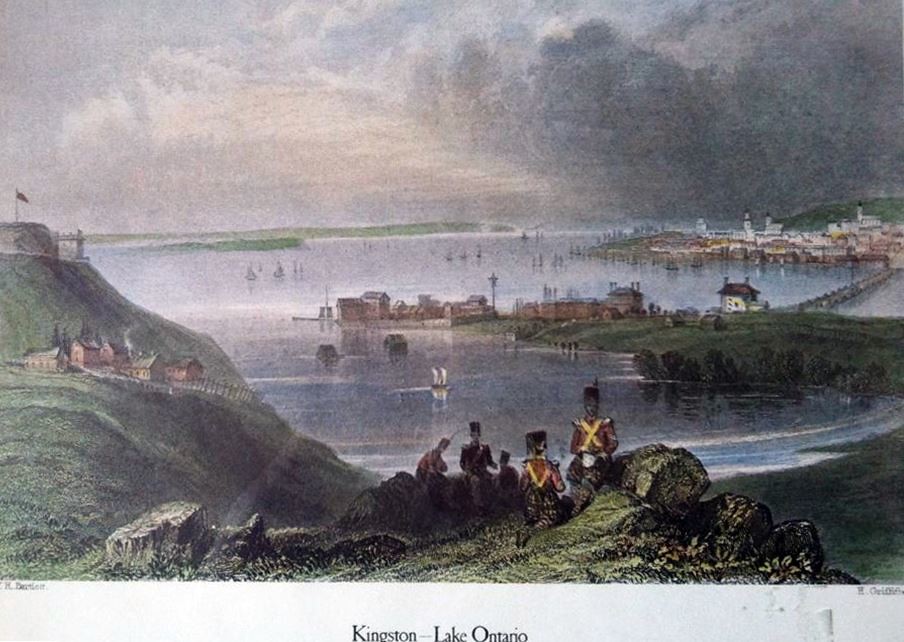 Bartlett painting of Kingston circa 1840, thanks Tyler Gal… Flickr