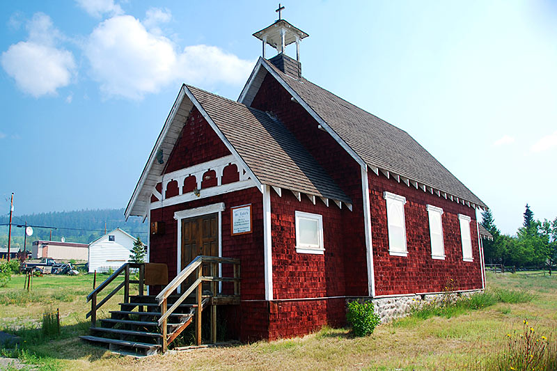 Alexis Creek Church, Alexis Creek, Chilton, BC Church in A… Flickr