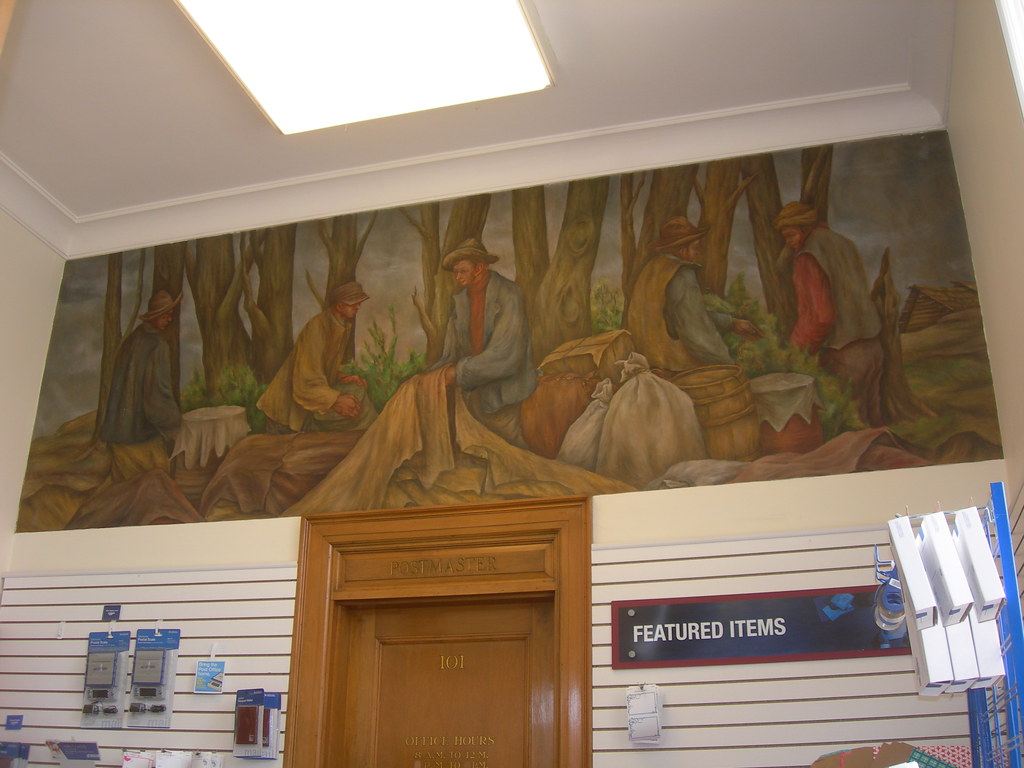 Morris, Minnesota Post Office Mural New Deal mural entitle… Flickr