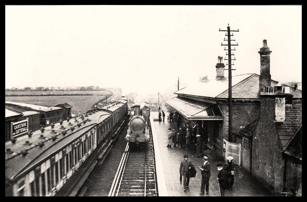 Garstang & Catterall Railway Station L.N.W.R Sepia postcar… Flickr