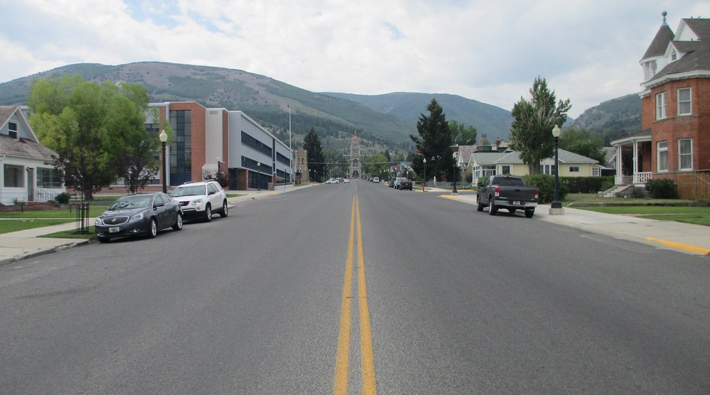 Downtown Anaconda, Montana Anaconda is located to the west… Flickr