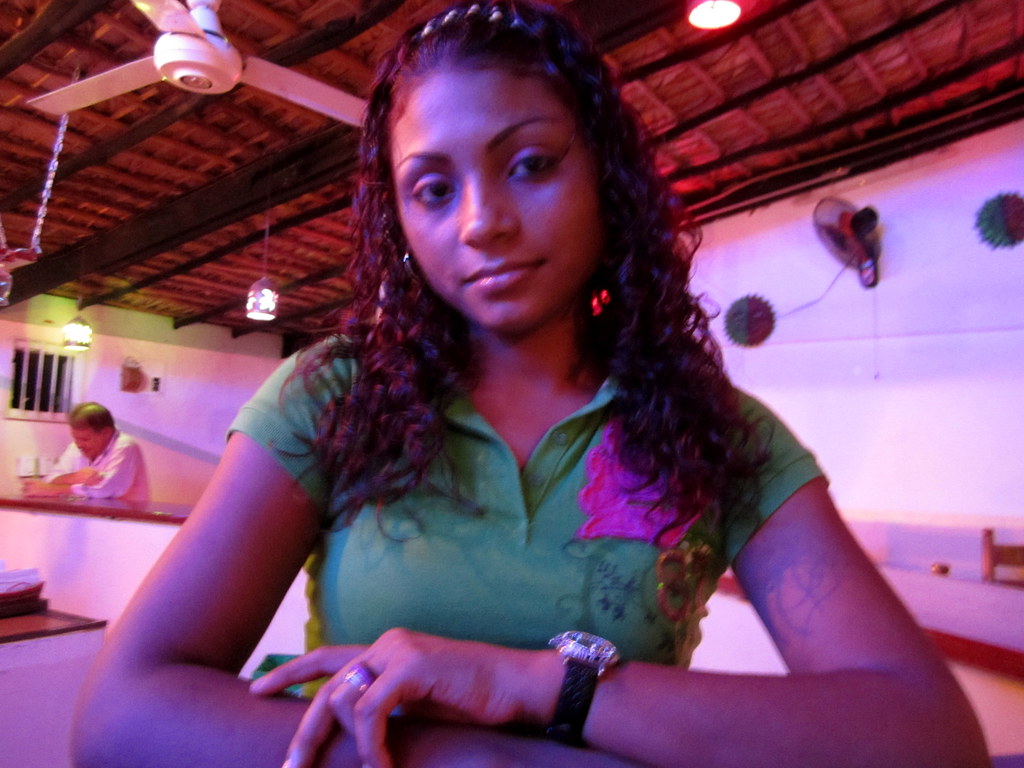 Bartending girl, Bar Ruby, Sosúa Blemished Paradise Flickr