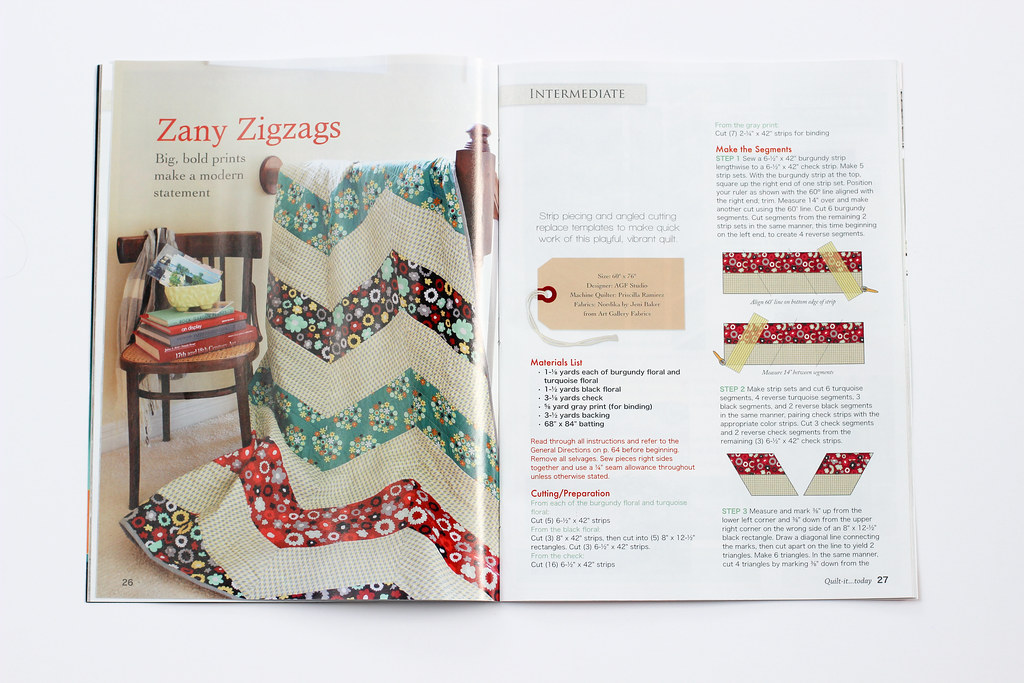 Quiltit... Today Issue 7 Blogged at In Color Order Flickr