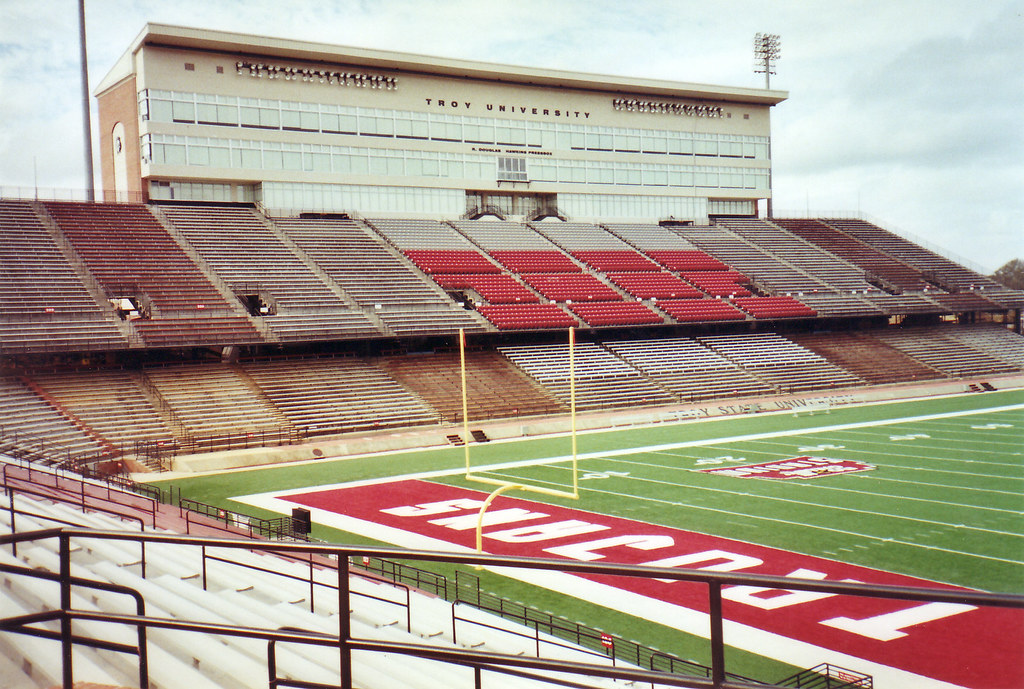 Veterans Memorial StadiumTroy University Troy, Al. Flickr