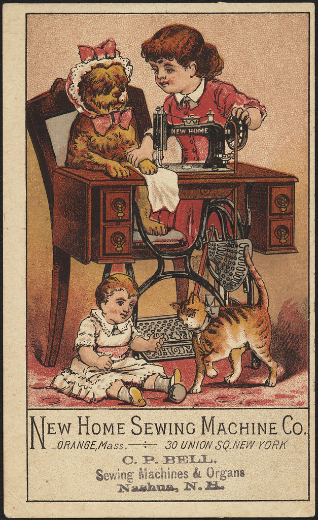 New Home Sewing Machine Co., Orange, Mass. 30 Union Sq., N… Flickr