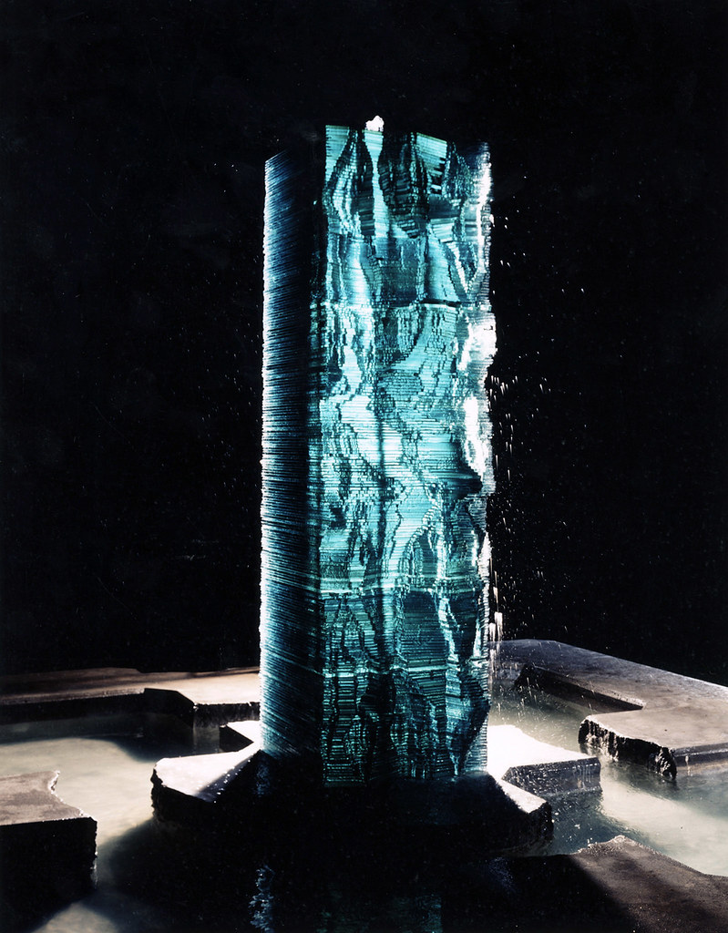 Stacked Glass Fountain Stacked Glass Fountain Danny Lane 1… Flickr