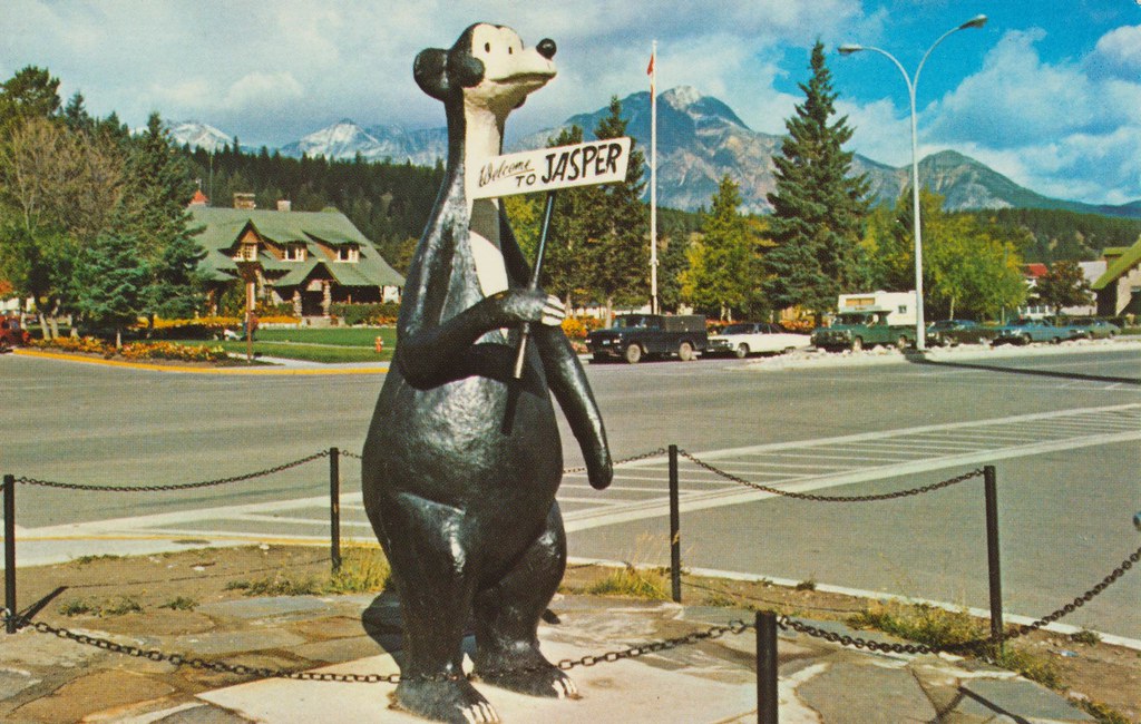 Jasper The Bear Jasper, Alberta CANADIAN ROCKIES Created… Flickr
