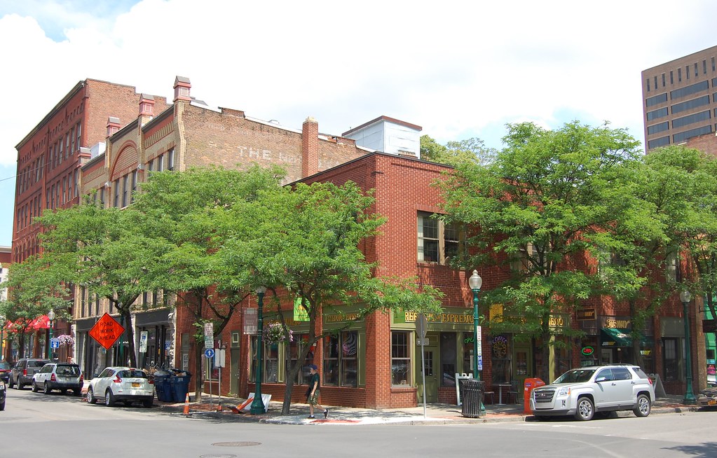 Armory Square Syracuse, NY The building on the corner wa… Flickr