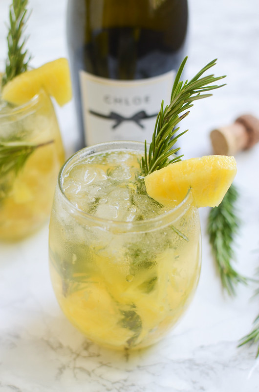 Pineapple Rosemary Crush Fake Ginger