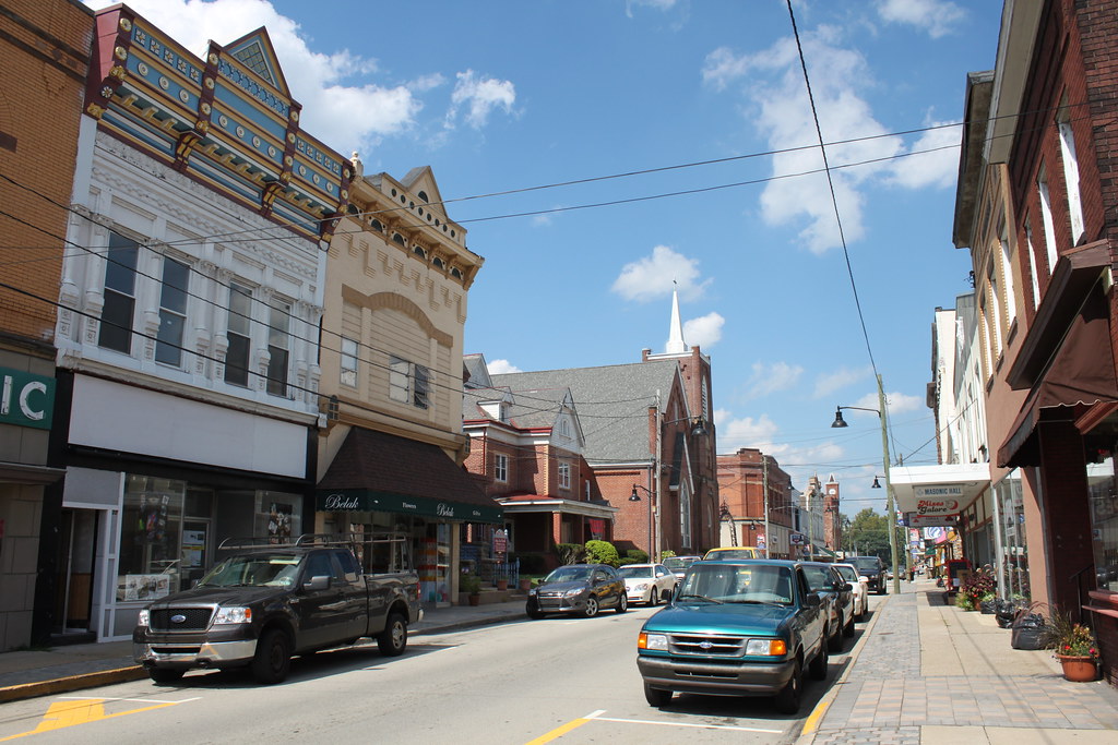 Downtown Irwin, PA Joseph Flickr