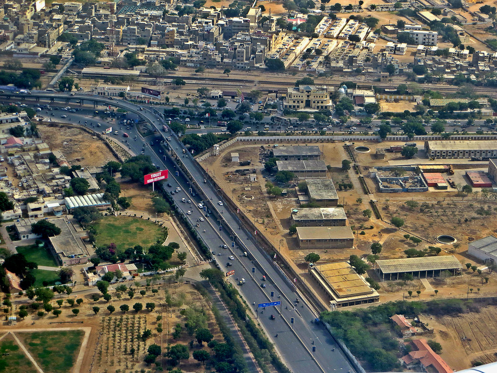 Aerial Karachi City of Lights Sind Pakistan 095 Wasif Malik Flickr