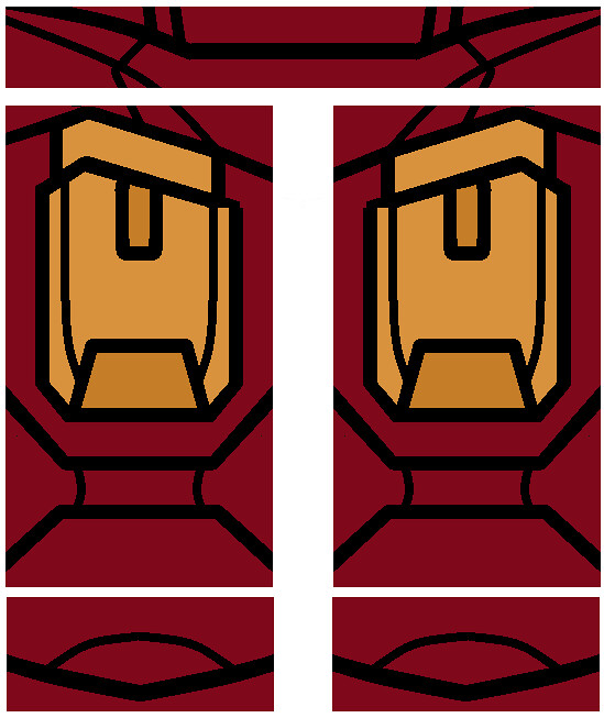 lego iron man mark 4 legs decal pivote1342 Flickr