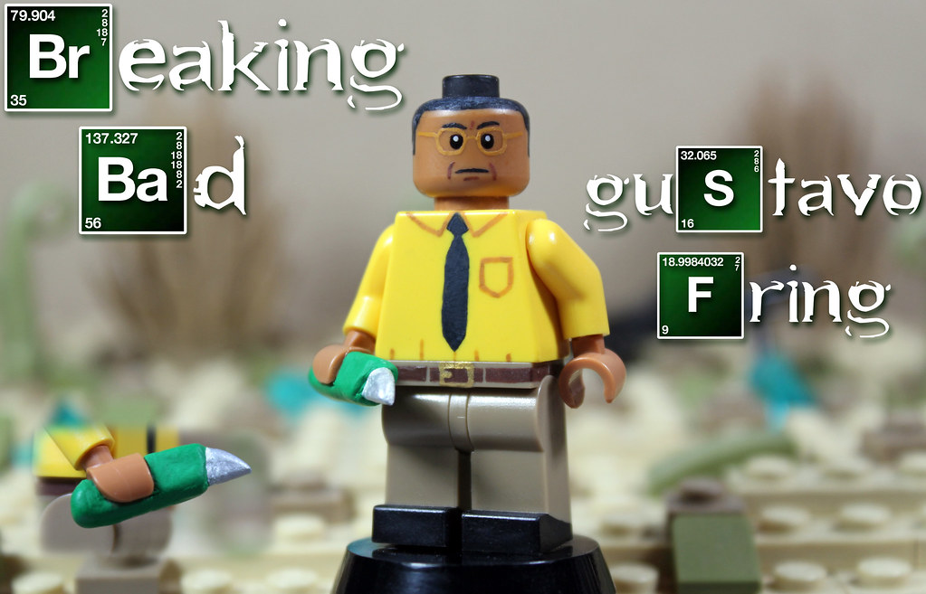 Custom LEGO Breaking Bad Gustavo "Gus" Fring "What does a… Flickr