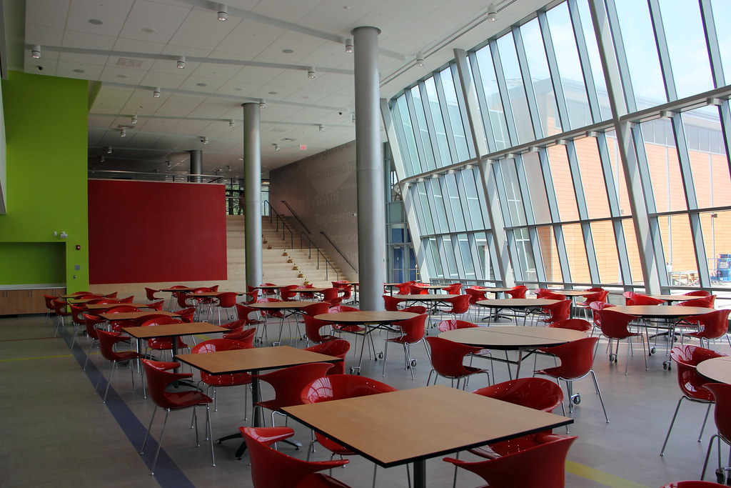 Waterbury Career Academy High School Cafetaria in the Wate… Flickr