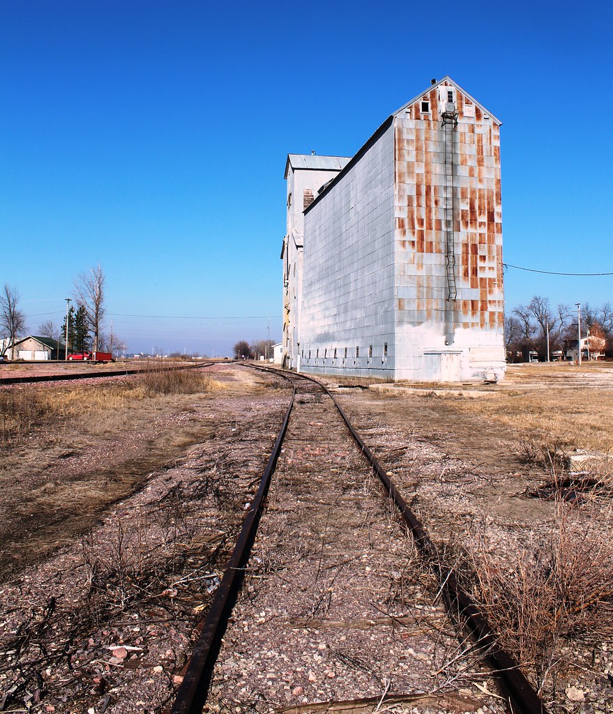 McCallsburg, Iowa, Grain Elevator, Railroad Track Elevator… Flickr