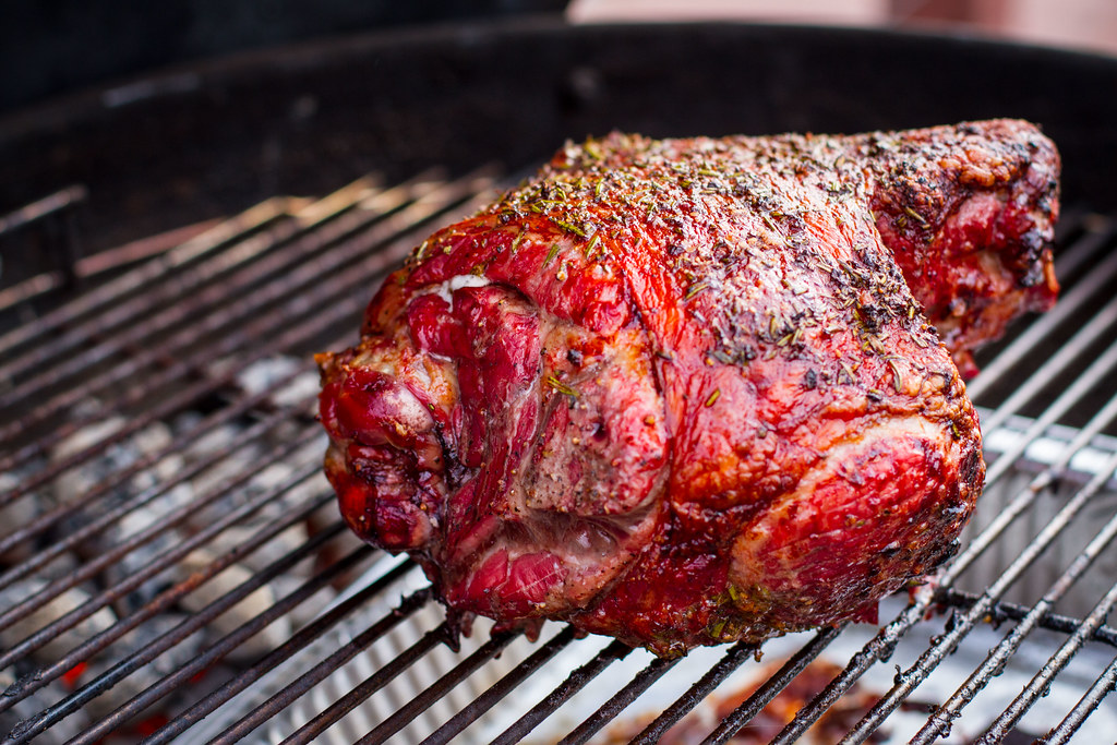 Grilled Leg of Lamb Mike Flickr