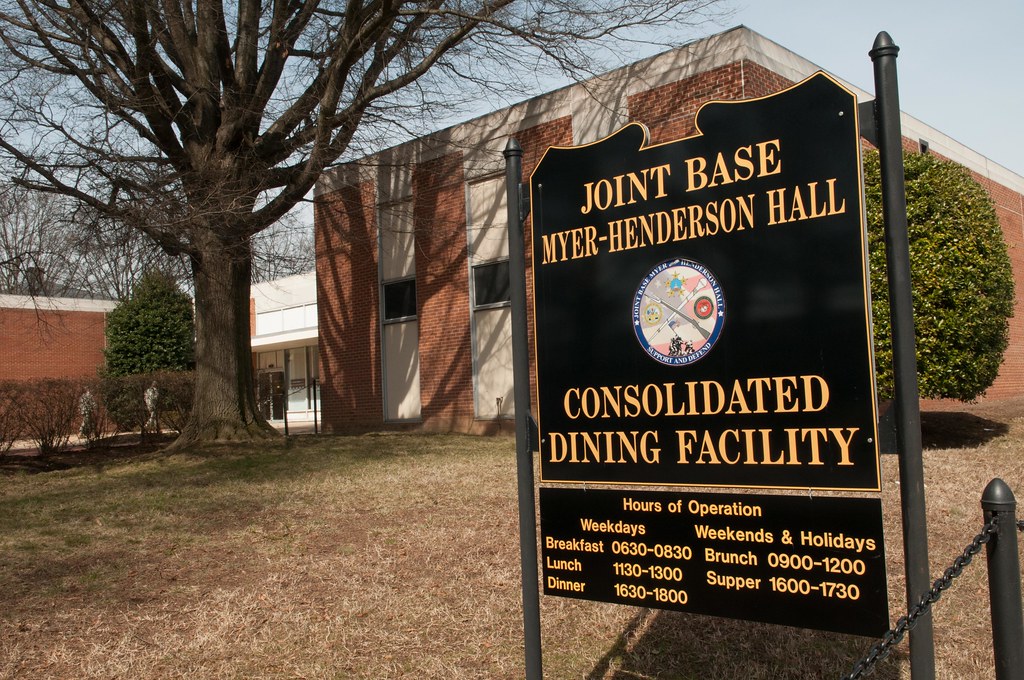 Joint Base MyerHenderson Hall Dining Facility Reopens Mar… Flickr