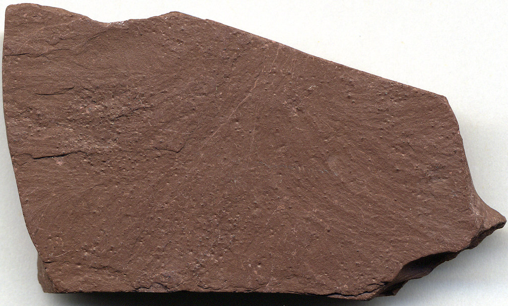 Red slate Red slate (5.8 cm across at its widest) Metamorp… Flickr