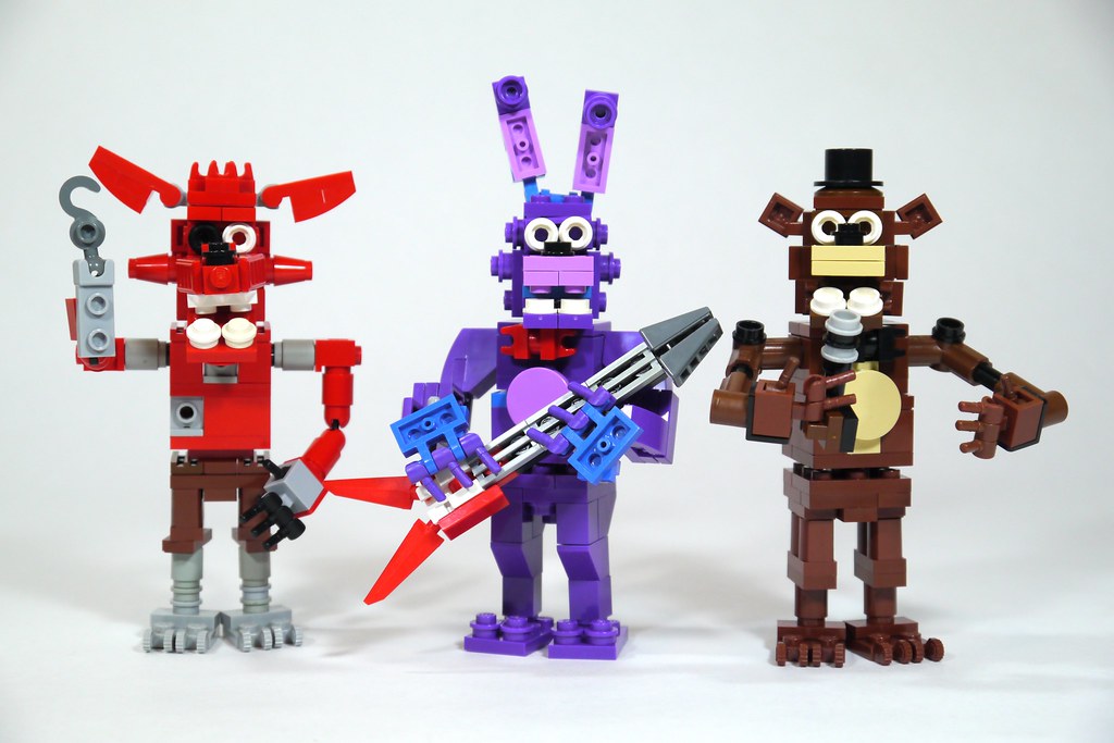 LEGO Five Nights at Freddy's Foxy, Bonnie & Freddy Flickr