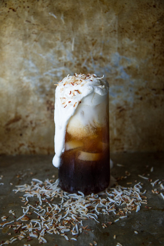 Creamy Coconut Rum Iced Coffee Heather Christo