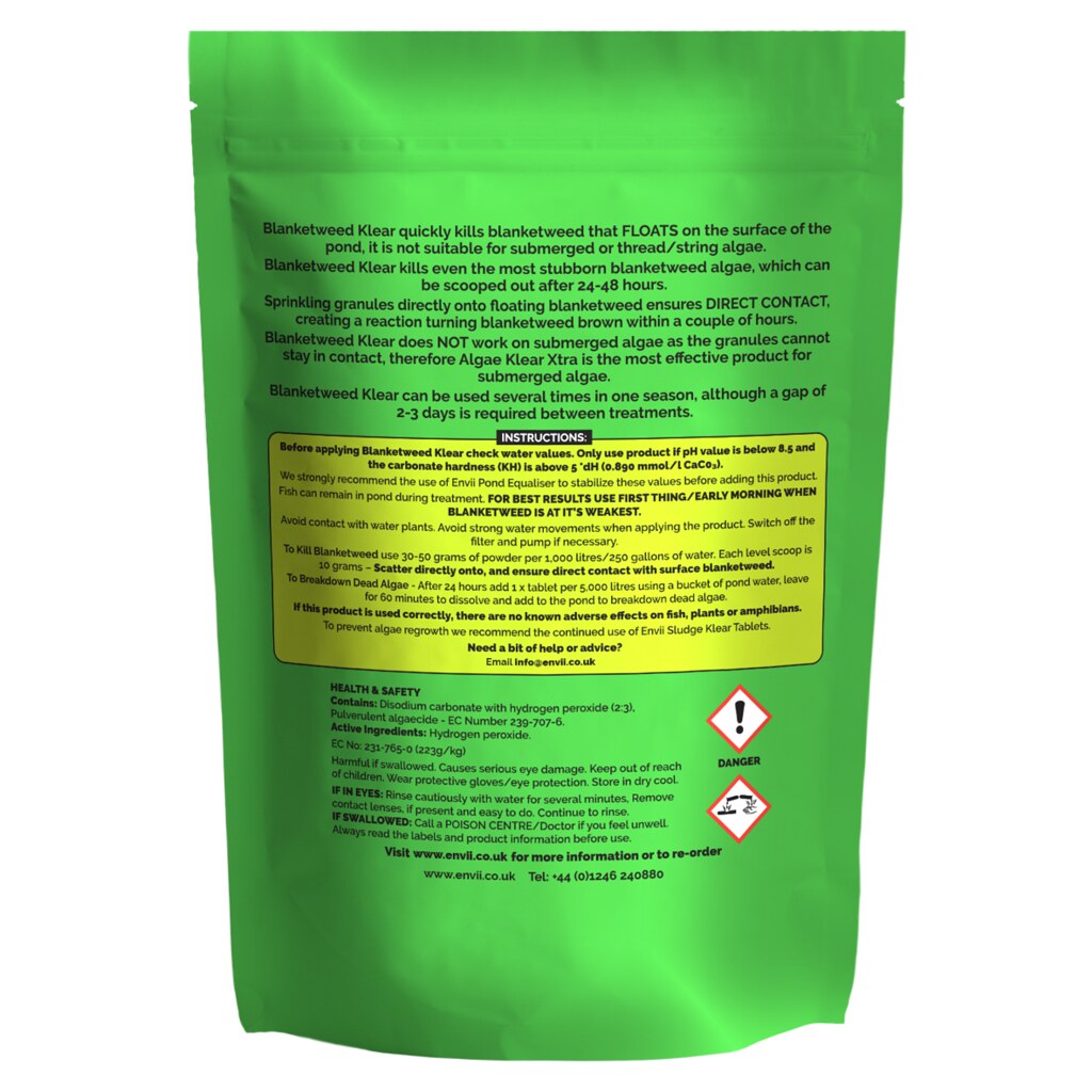 Envii Blanketweed Klear Blanket Weed Treatment Killer Remover For