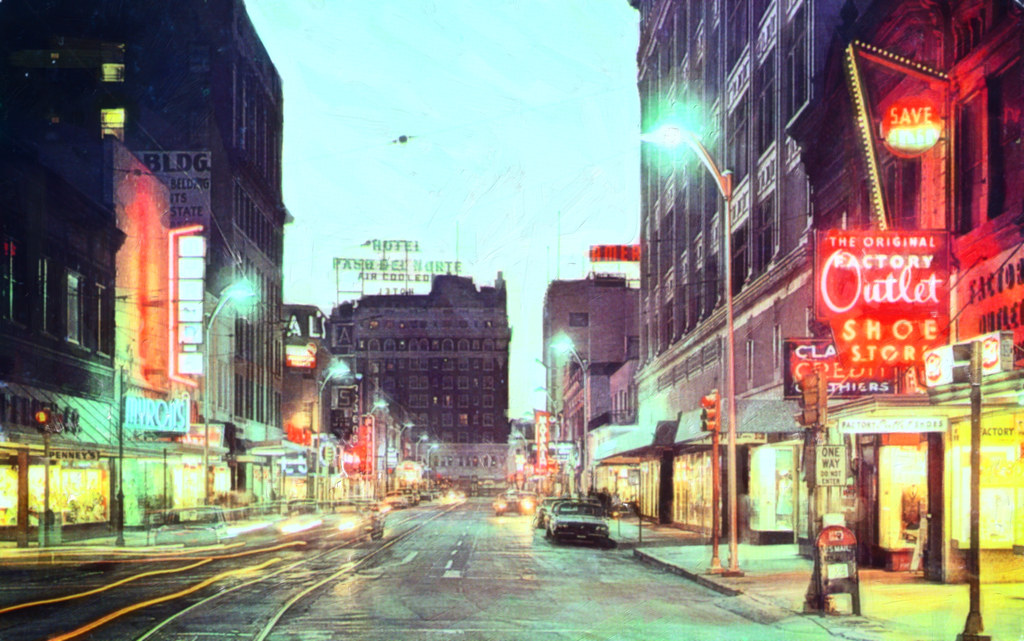 San Antonio Street at Dusk, El Paso, Texas Thomas Hawk Flickr