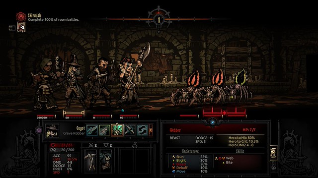 Darkest Dungeon Ventures Onto PS4 and PS Vita September 27