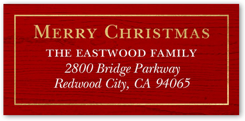 Christmas Address Labels & Christmas Return Address Labels