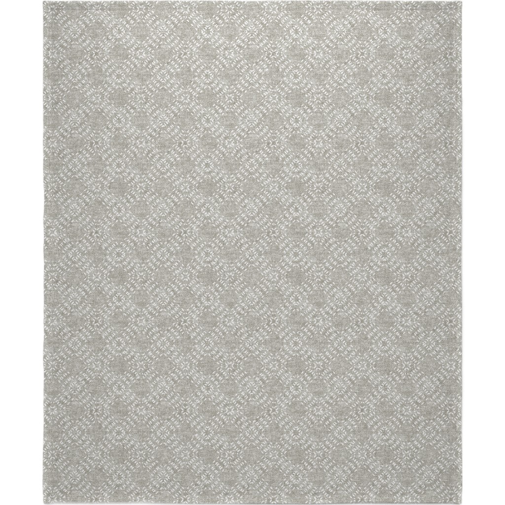 Modern Farmhouse Tile Neutral Blanket Shutterfly
