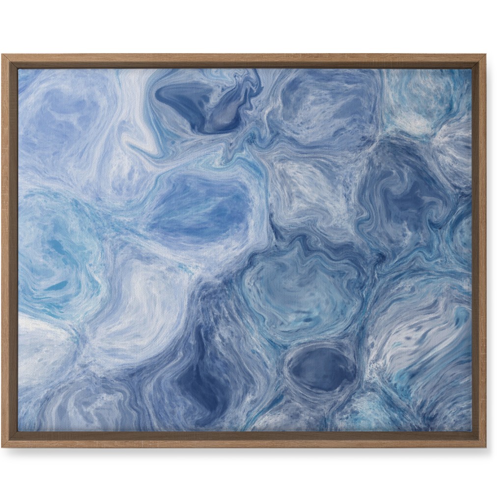 Blue Abstract Canvas Wall Art Shutterfly
