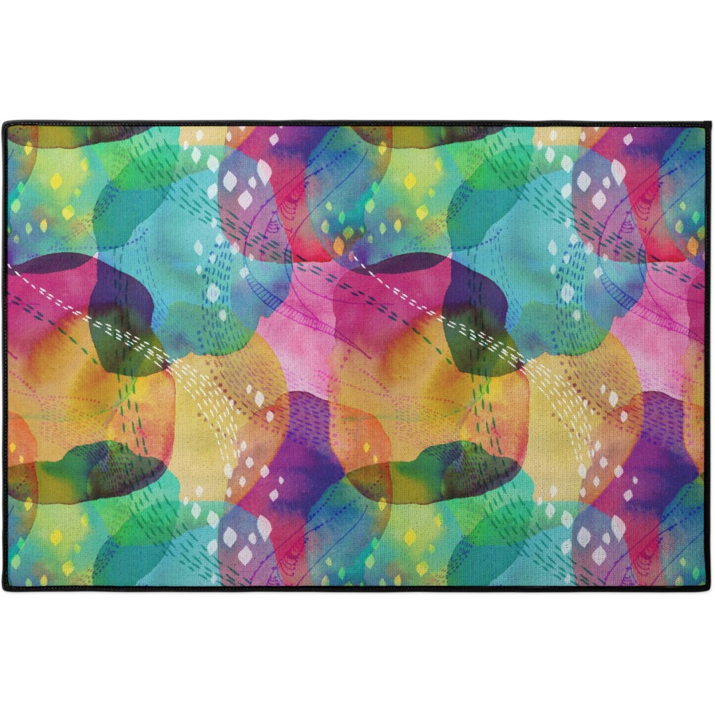 Underwater Forest Emerald Door Mat Shutterfly