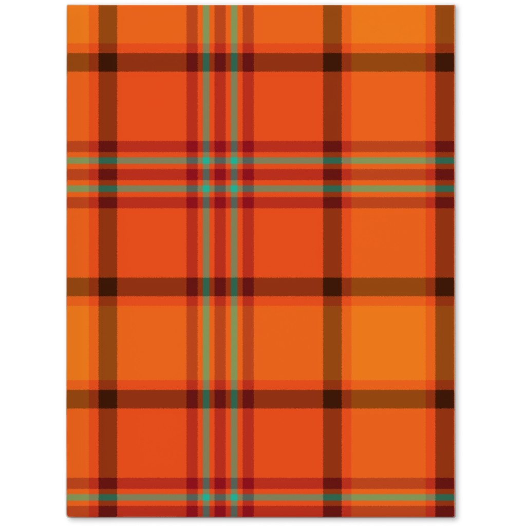Black And Orange Plaid Journal Shutterfly