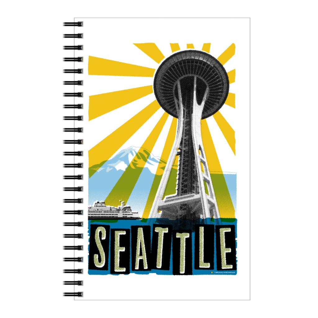 Emerald City, Seattle Multi Notebook Shutterfly