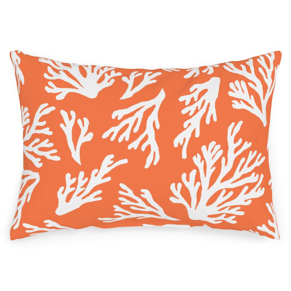 Coral in Coral Outdoor Pillow Shutterfly