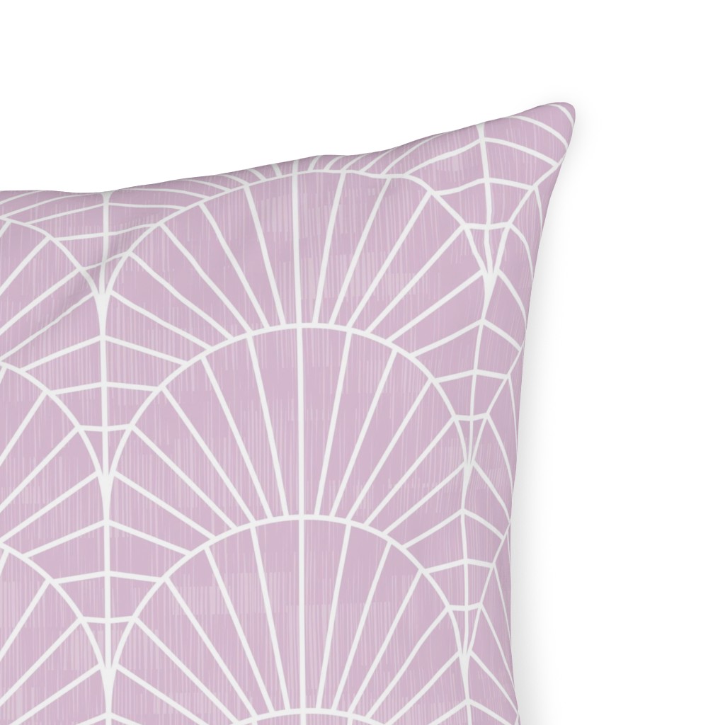Art Deco Fields Lavender Outdoor Pillow Shutterfly